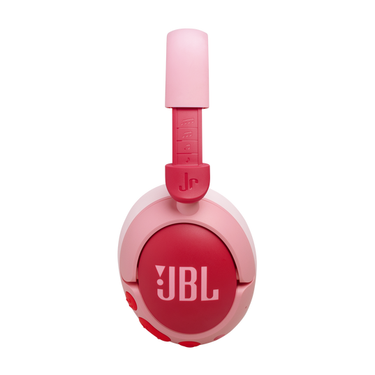 JBL Junior 470NC - Pink - Wireless over-ear noise cancelling kids headphones - Right